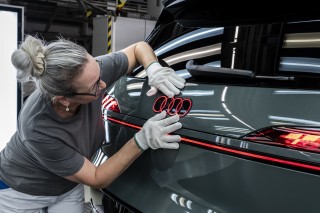 Production of the Audi Q9 at the Bratislava site