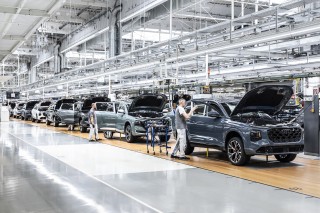 Production of the Audi Q9 at the Bratislava site