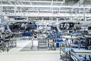 Production of the Audi Q9 at the Bratislava site