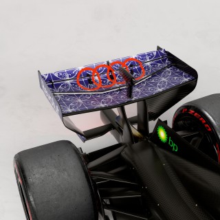 Audi R26: Special livery for the Singapore Grand Prix