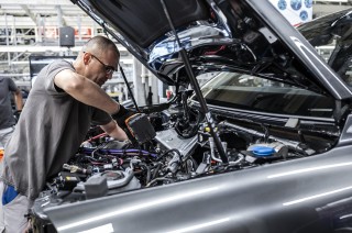 Production of the Audi Q7 at the Bratislava site