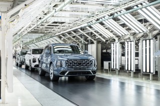 Production of the Audi Q7 at the Bratislava site